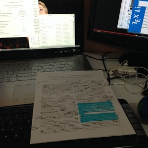 Primera revision de una publicacion cientifica mia